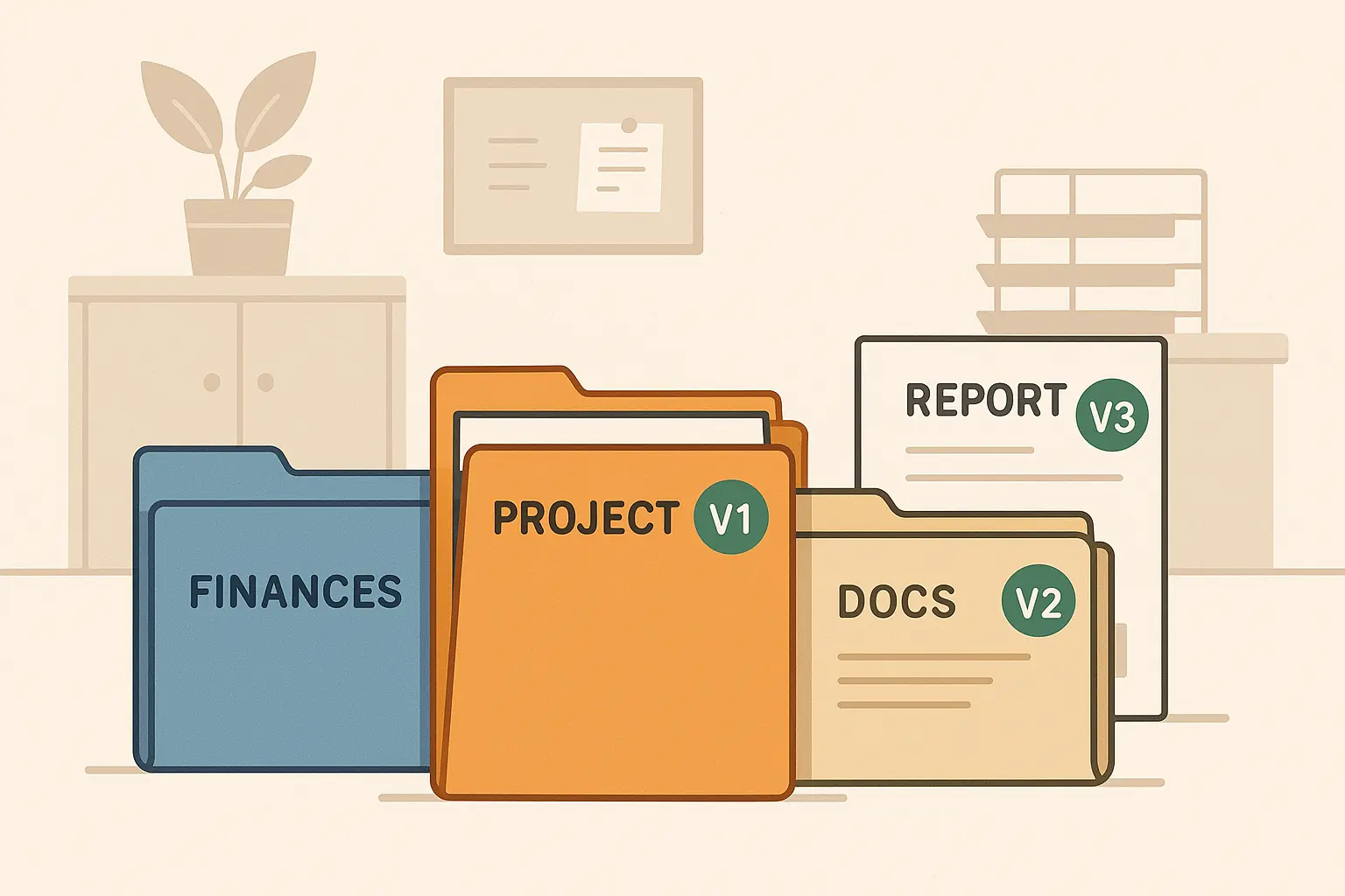 Federal resume version control system