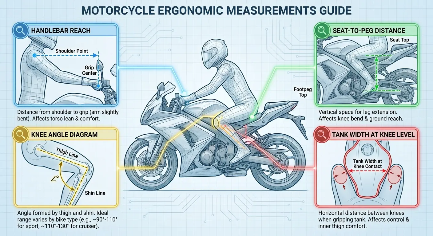 Adventure sport hybrid motorcycles lined up