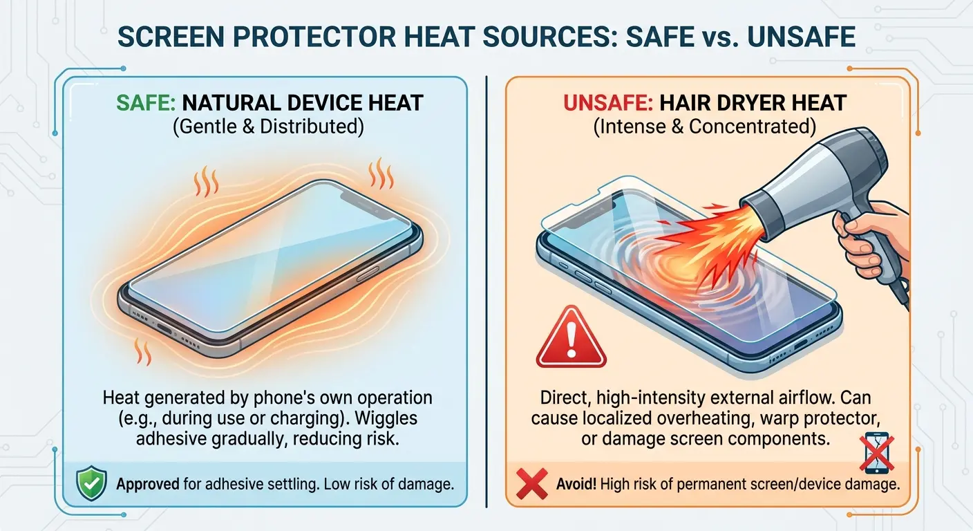 Phone heating up during app use