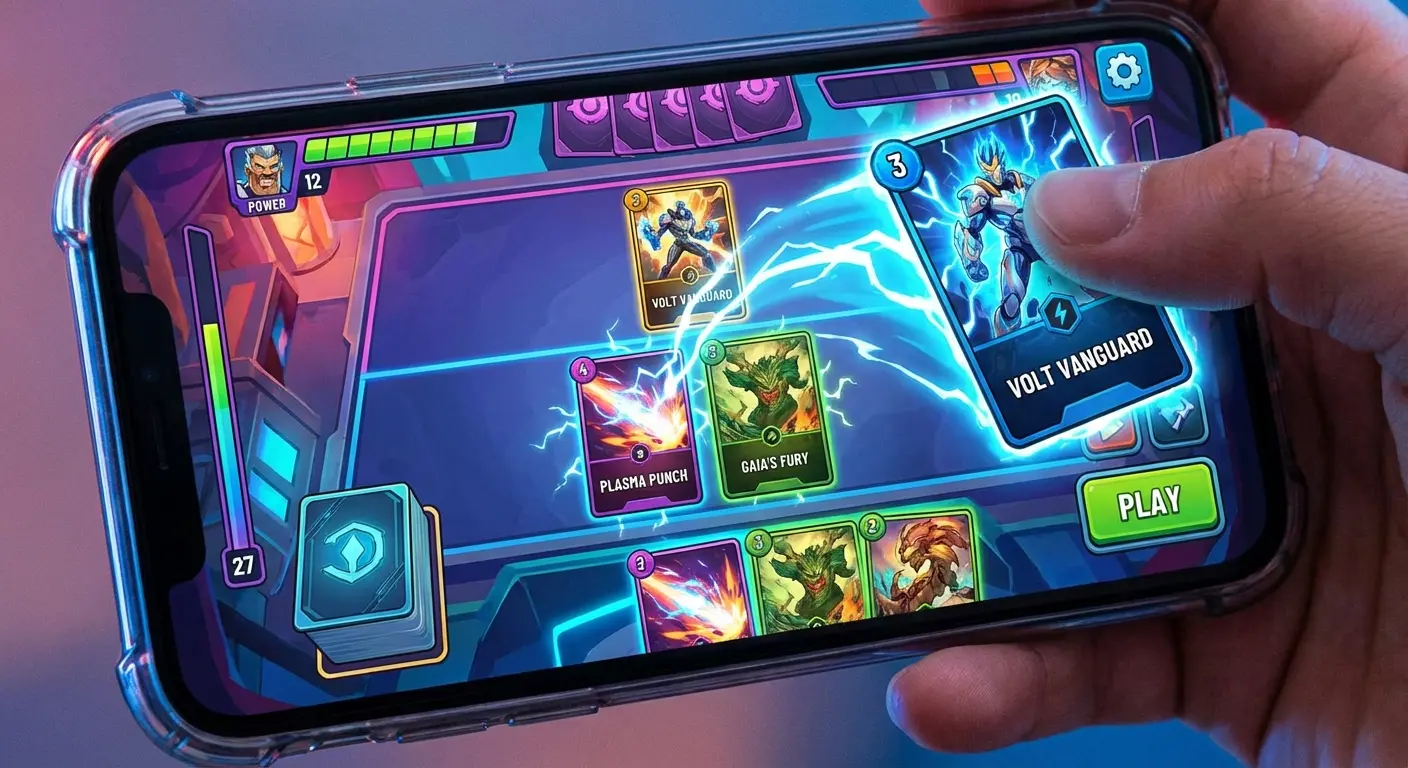 Marvel Snap digital card game interface