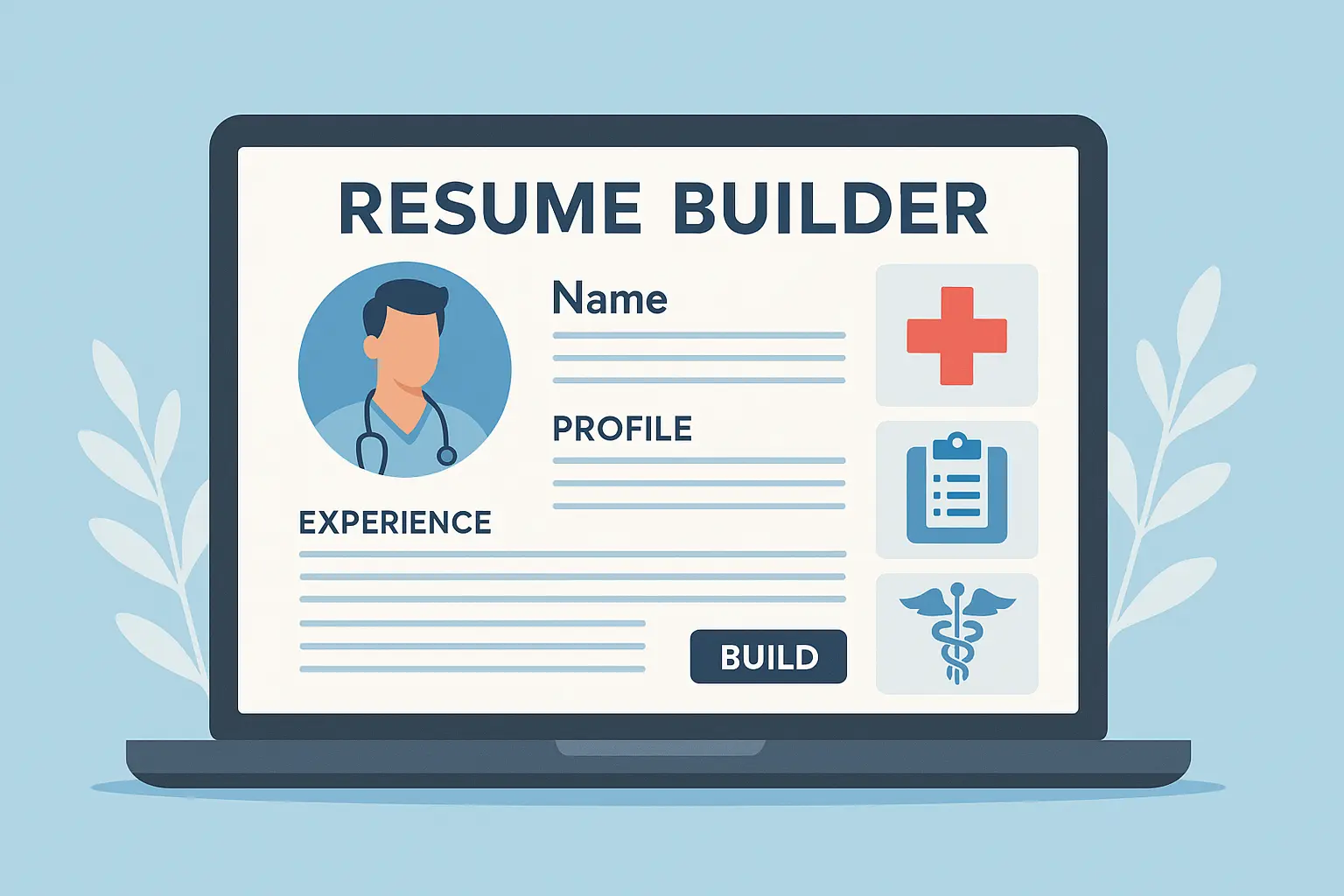 Resume Builder IQ platform interface
