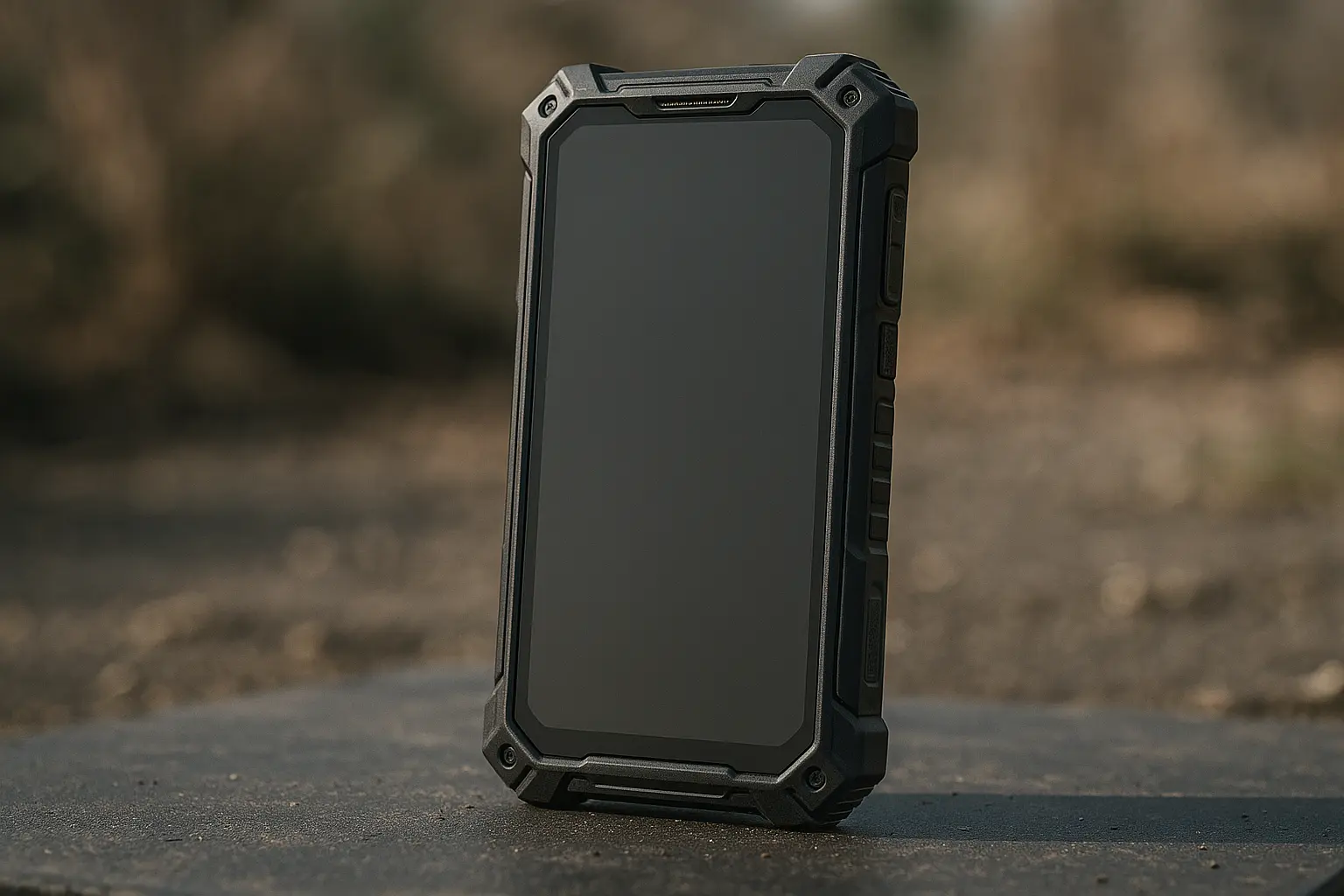 Rugged phones with large screens in outdoor environments