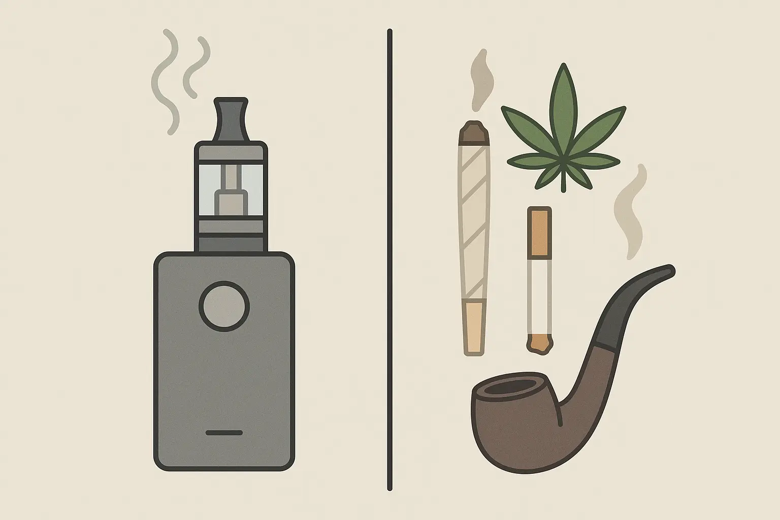 Vaping versus smoking Oreoz strain comparison