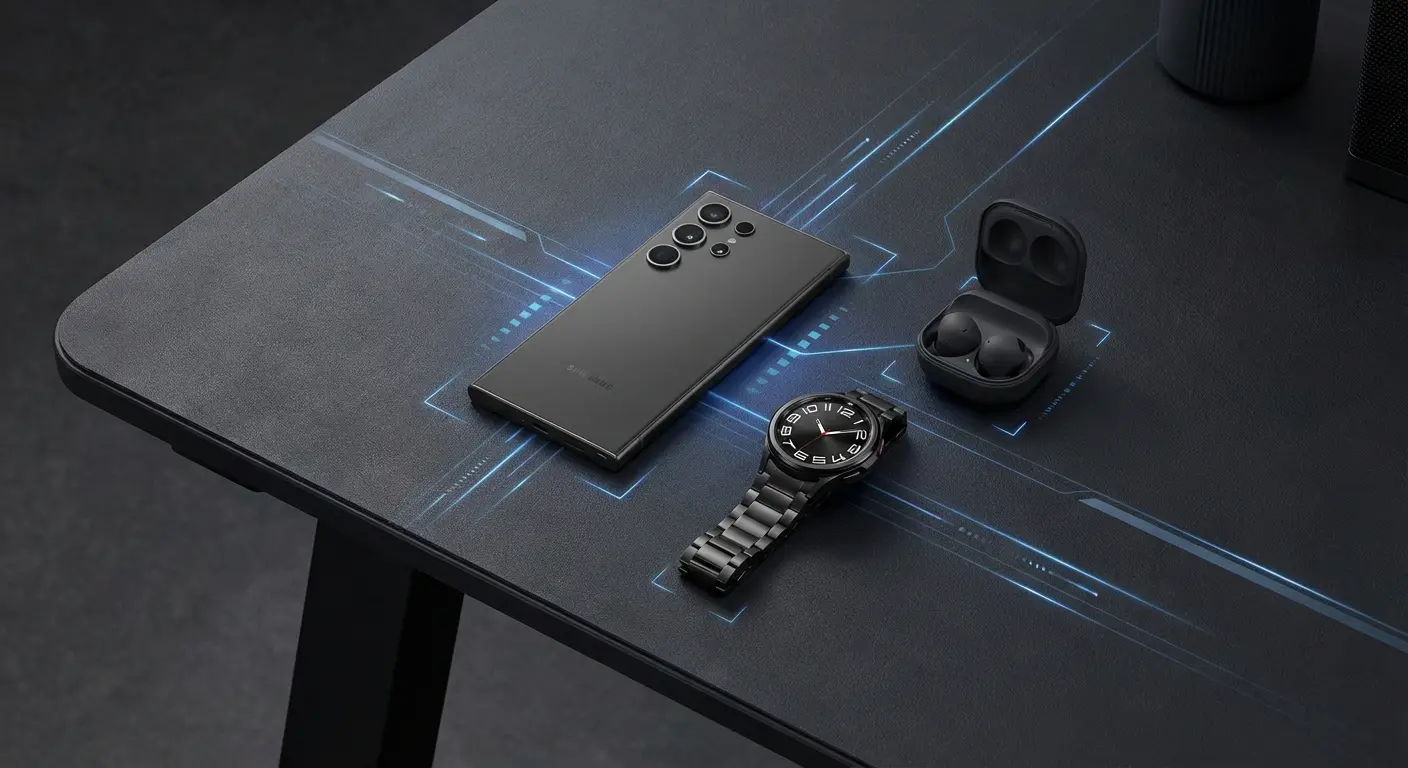 Samsung Galaxy device with pre-installed software