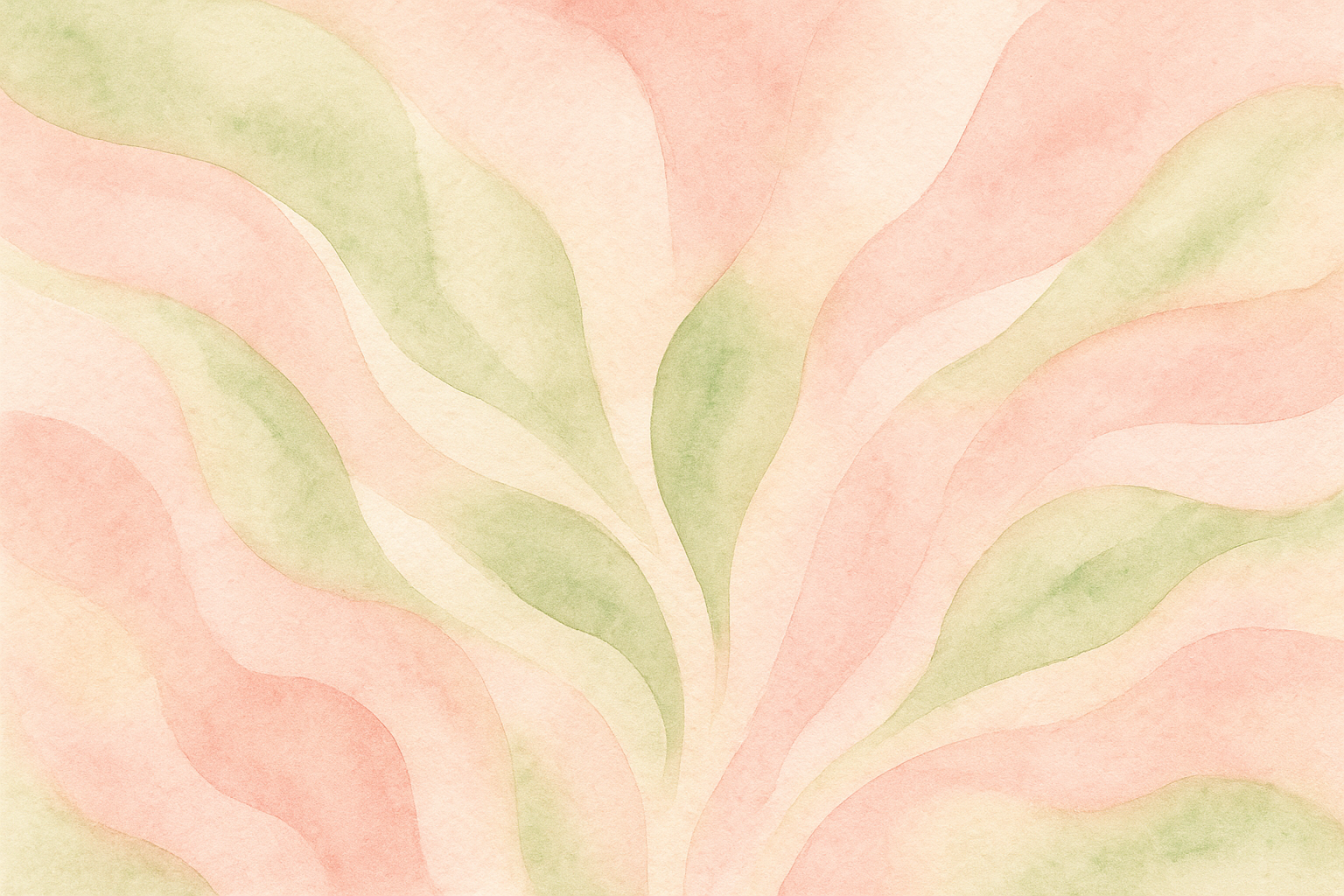 Abstract watercolor splash in spring colors