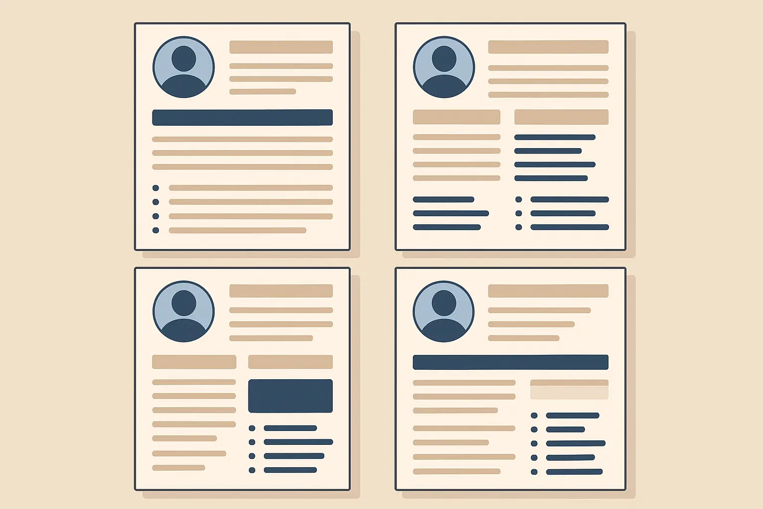 Resume formatting for long work histories