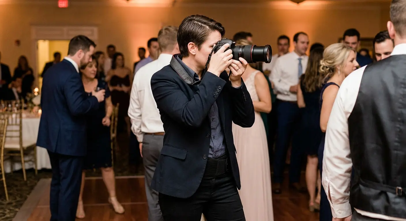 Portable lumbar support cushion for photographers