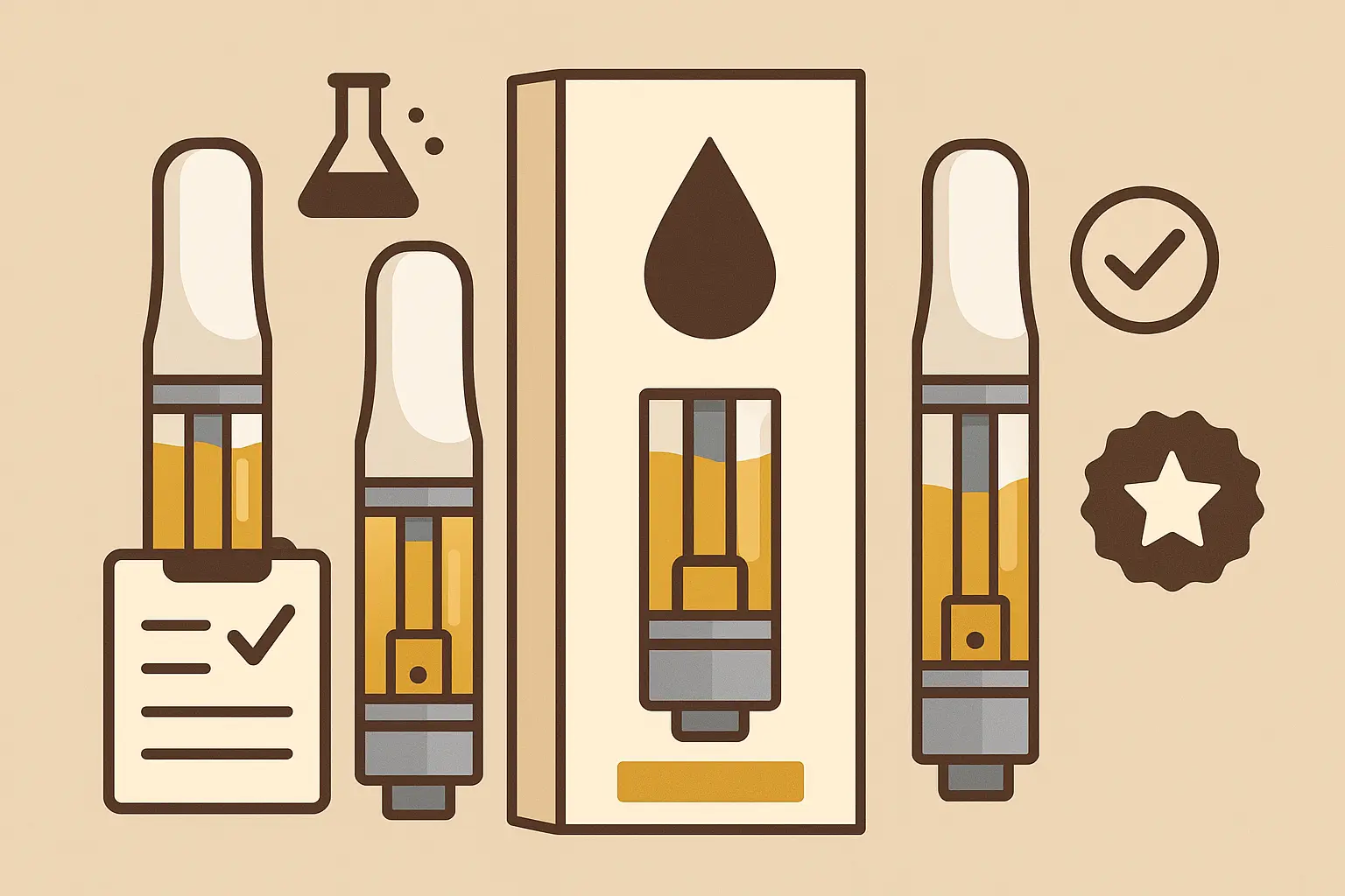 TEN$CARTS MAC strain vape cartridges