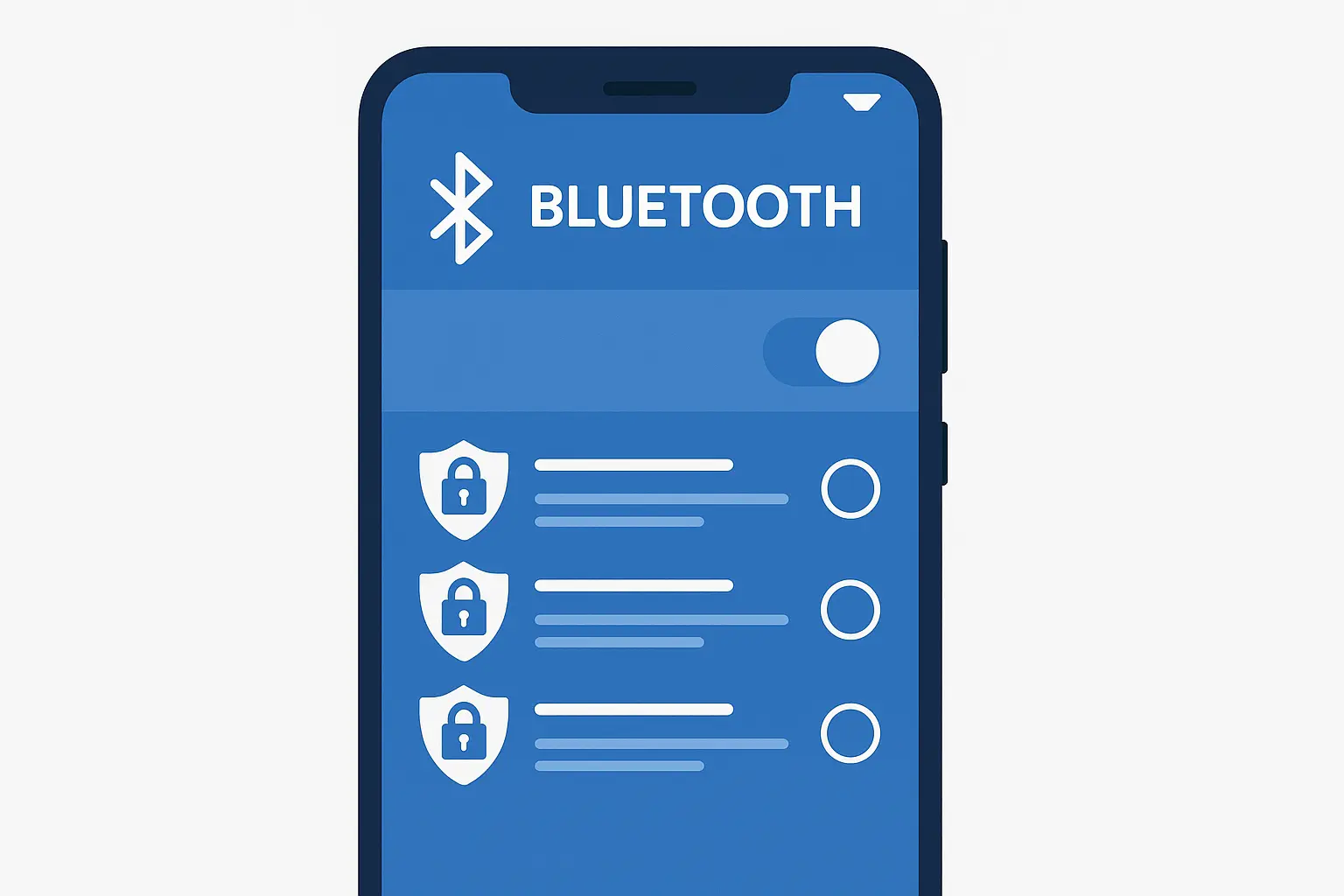 Bluetooth and Wi-Fi security settings