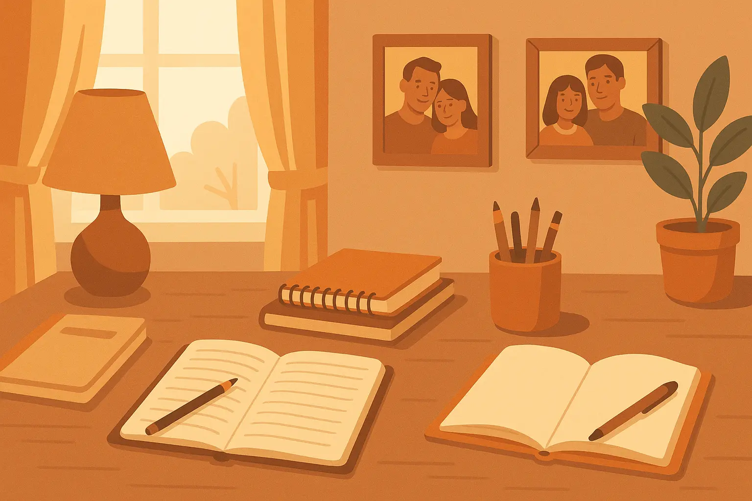 Father sharing a moment with his daughter