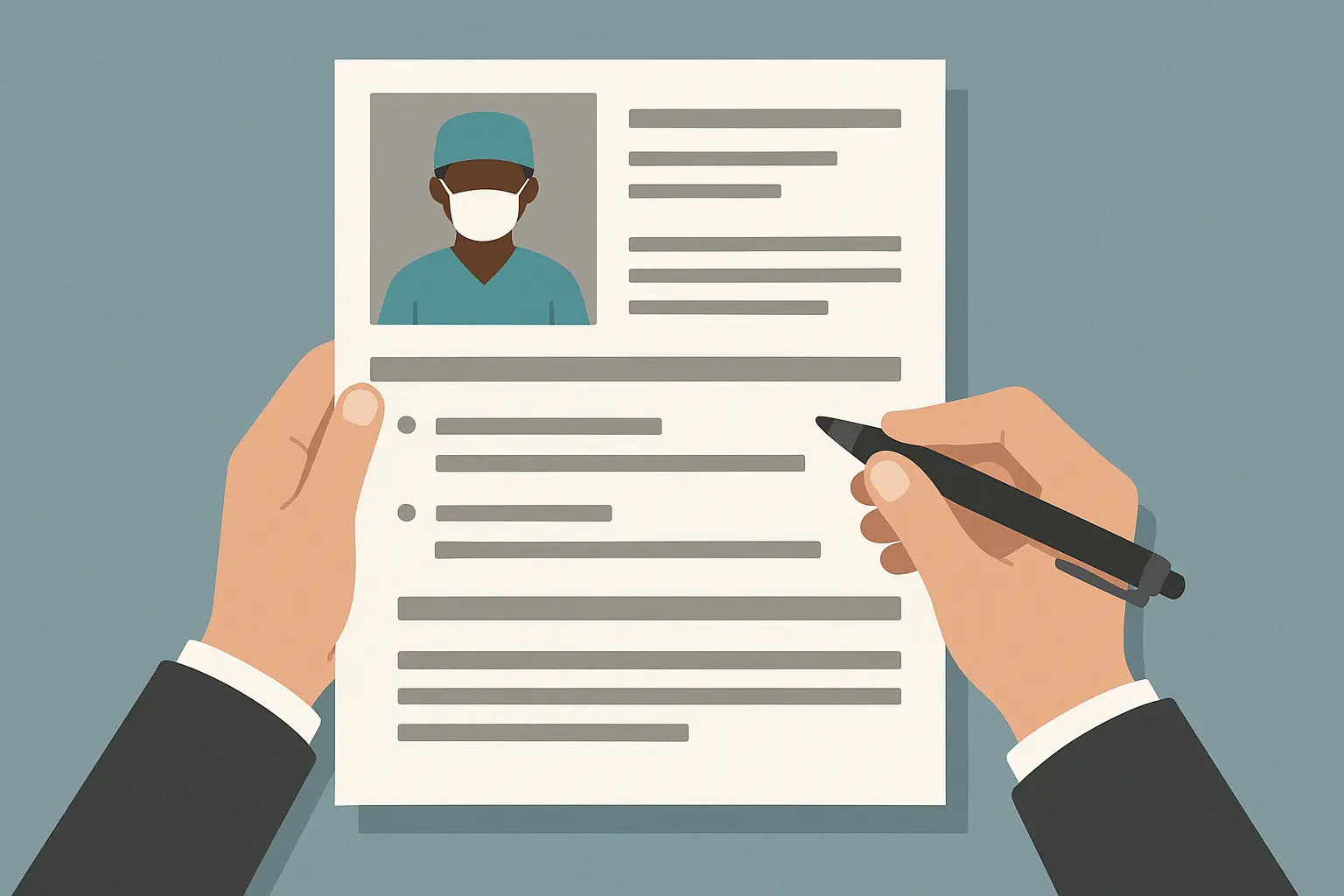 Resume optimization for surgical techs