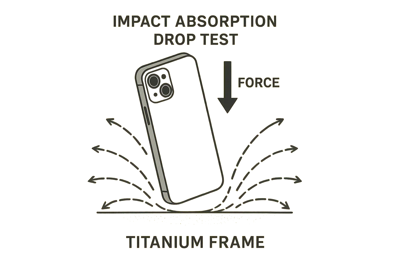 iPhone titanium drop test performance results