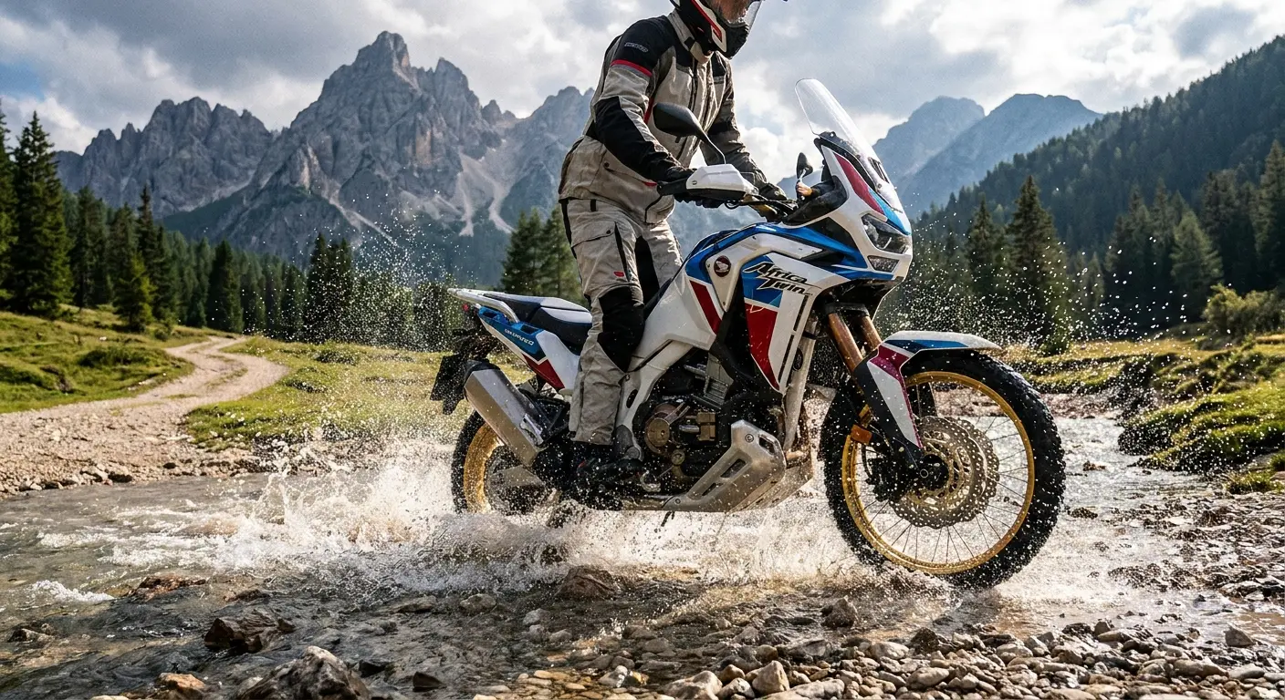 Honda Africa Twin hybrid prototype
