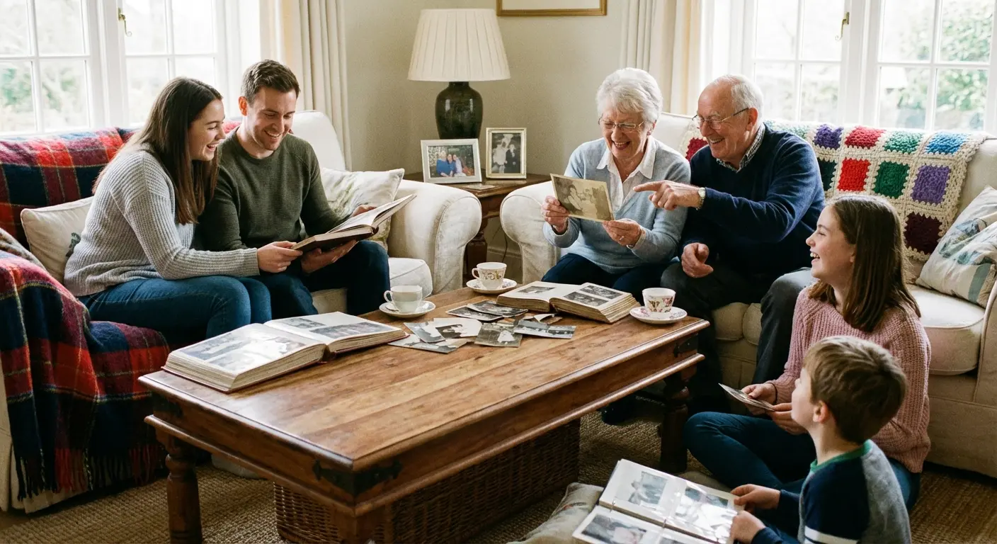 Gathering family memories