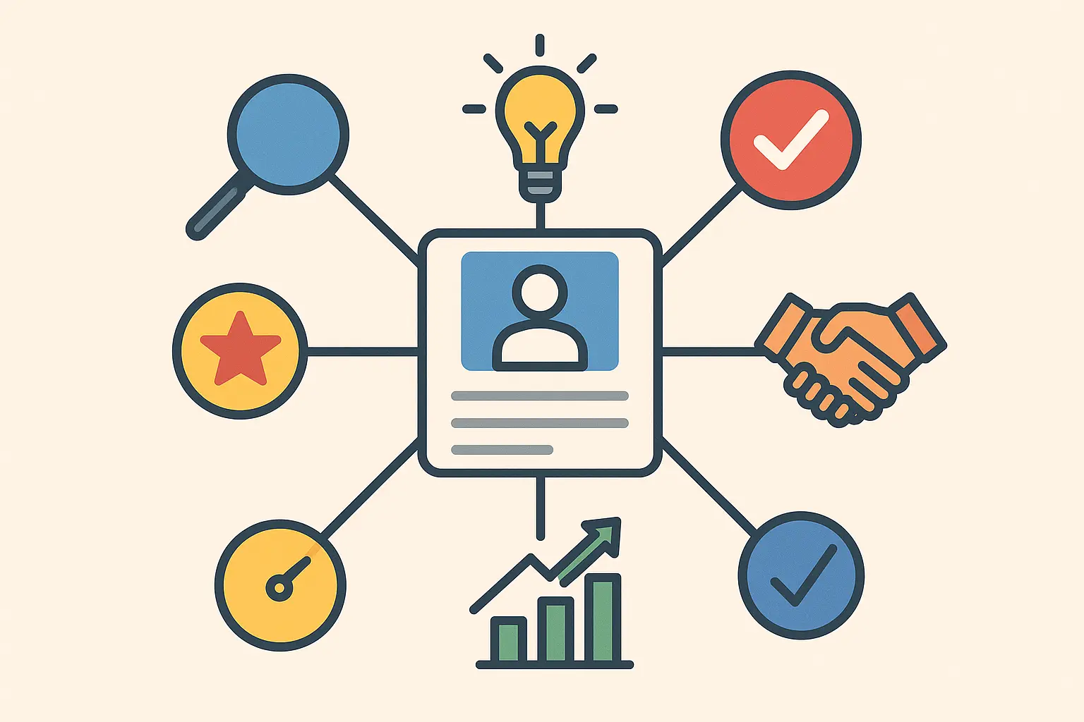 Server resume evaluation criteria checklist