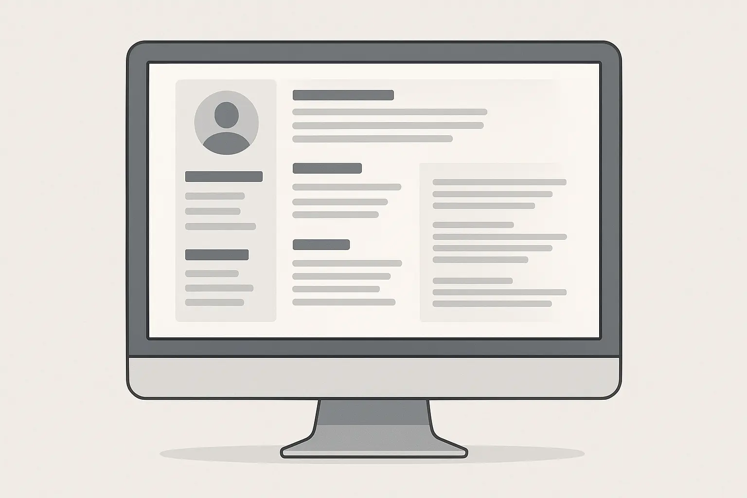 Professional resume design and formatting