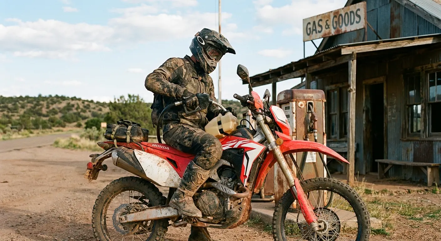 Honda CRF300L dual sport motorcycle