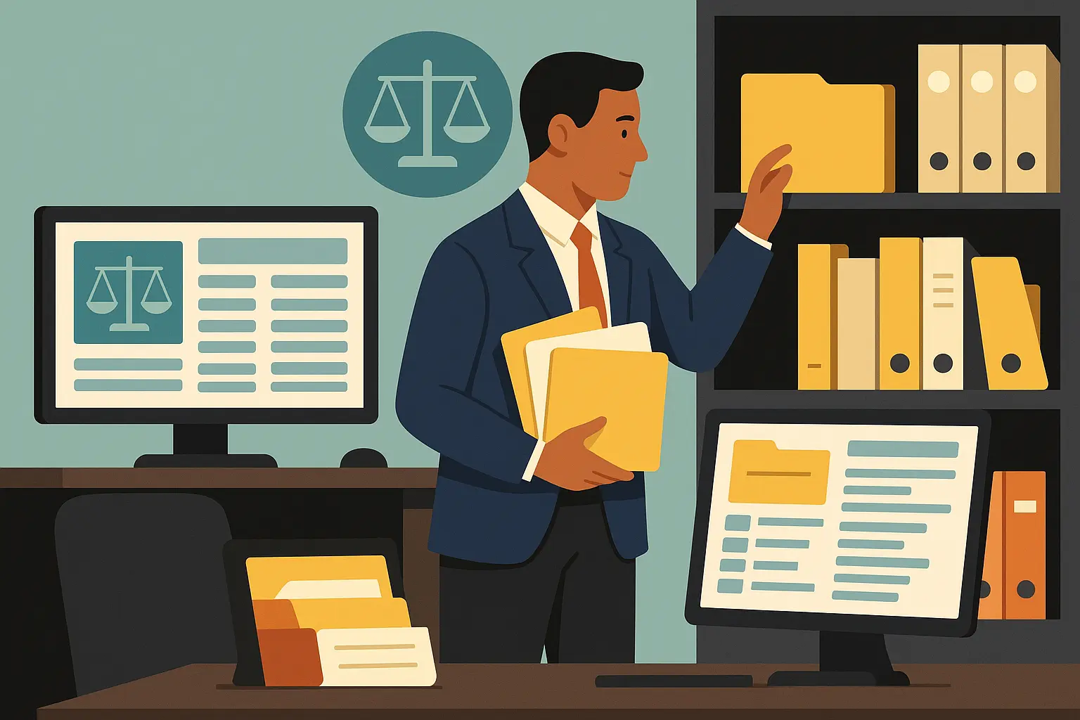 Specialized data entry workstation setup