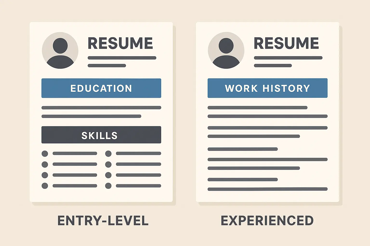 CNA experience levels comparison