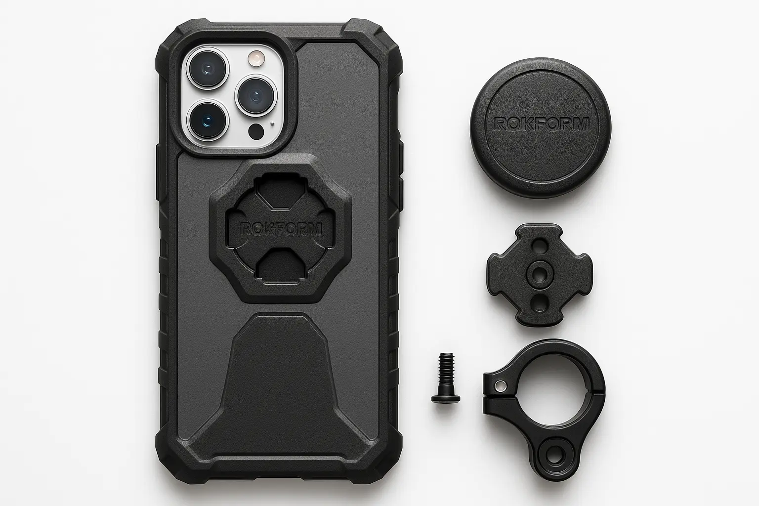 Rokform iPhone case with magnetic mounting system