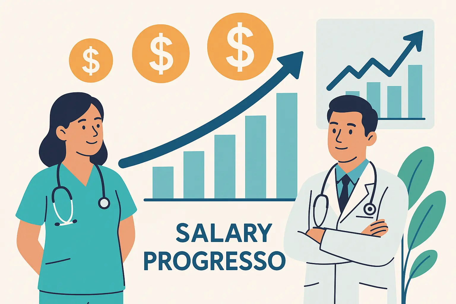 Ultrasound technician salary breakdown by experience level