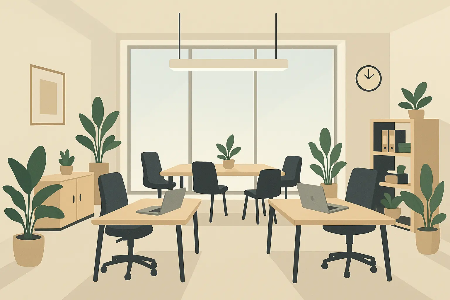 Business partners working together