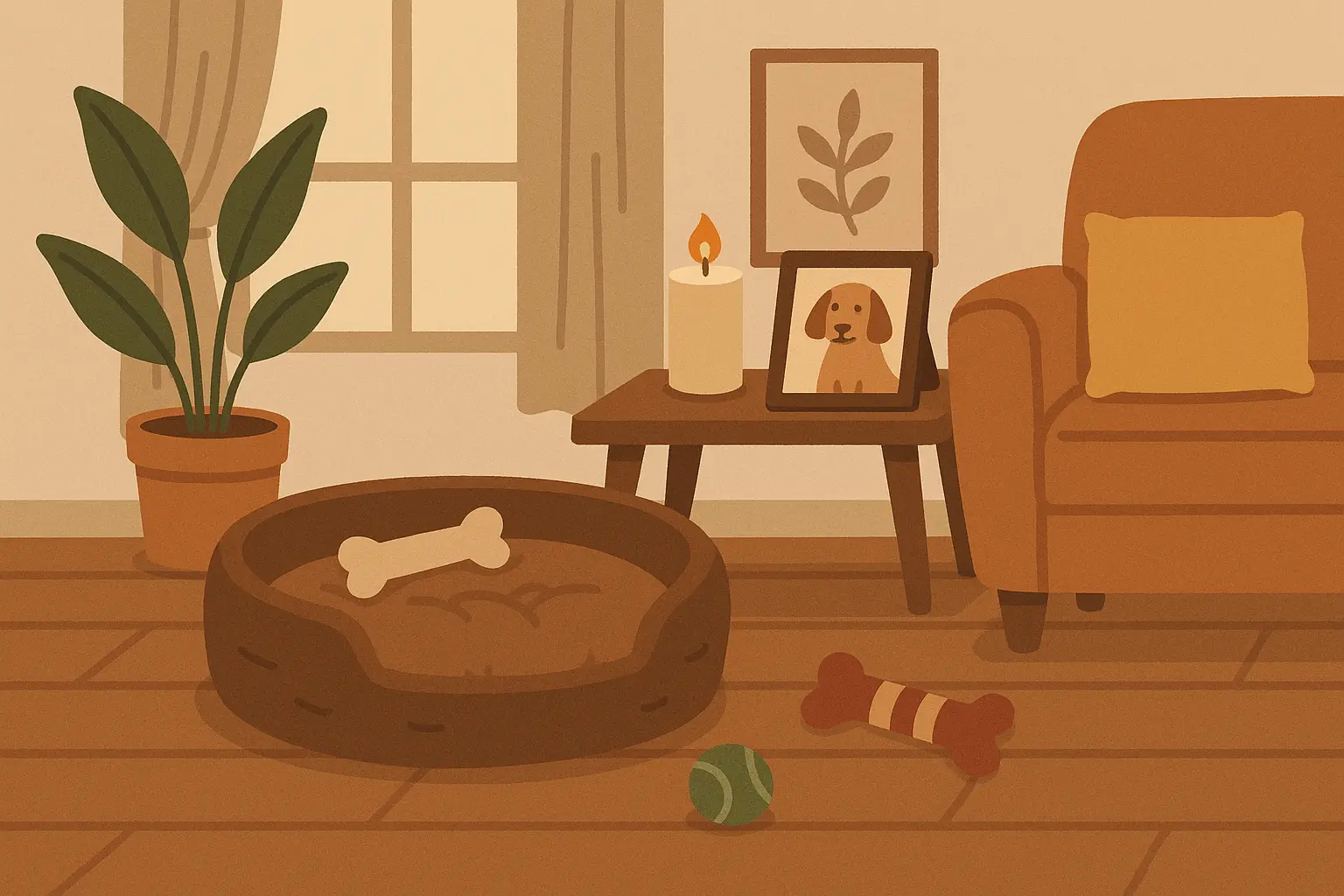Person writing a dog eulogy