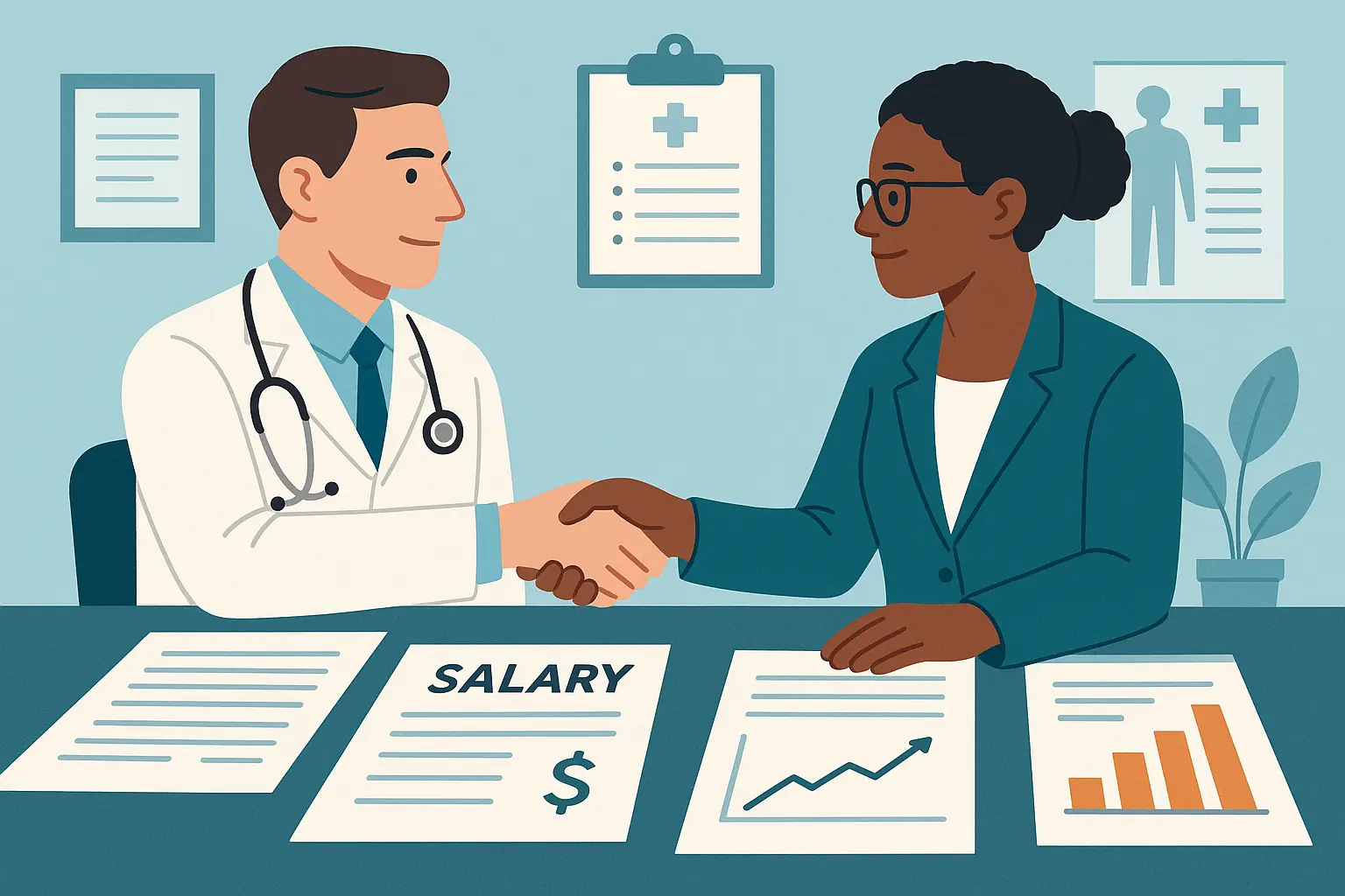 Salary research and negotiation strategies for anesthesiologists