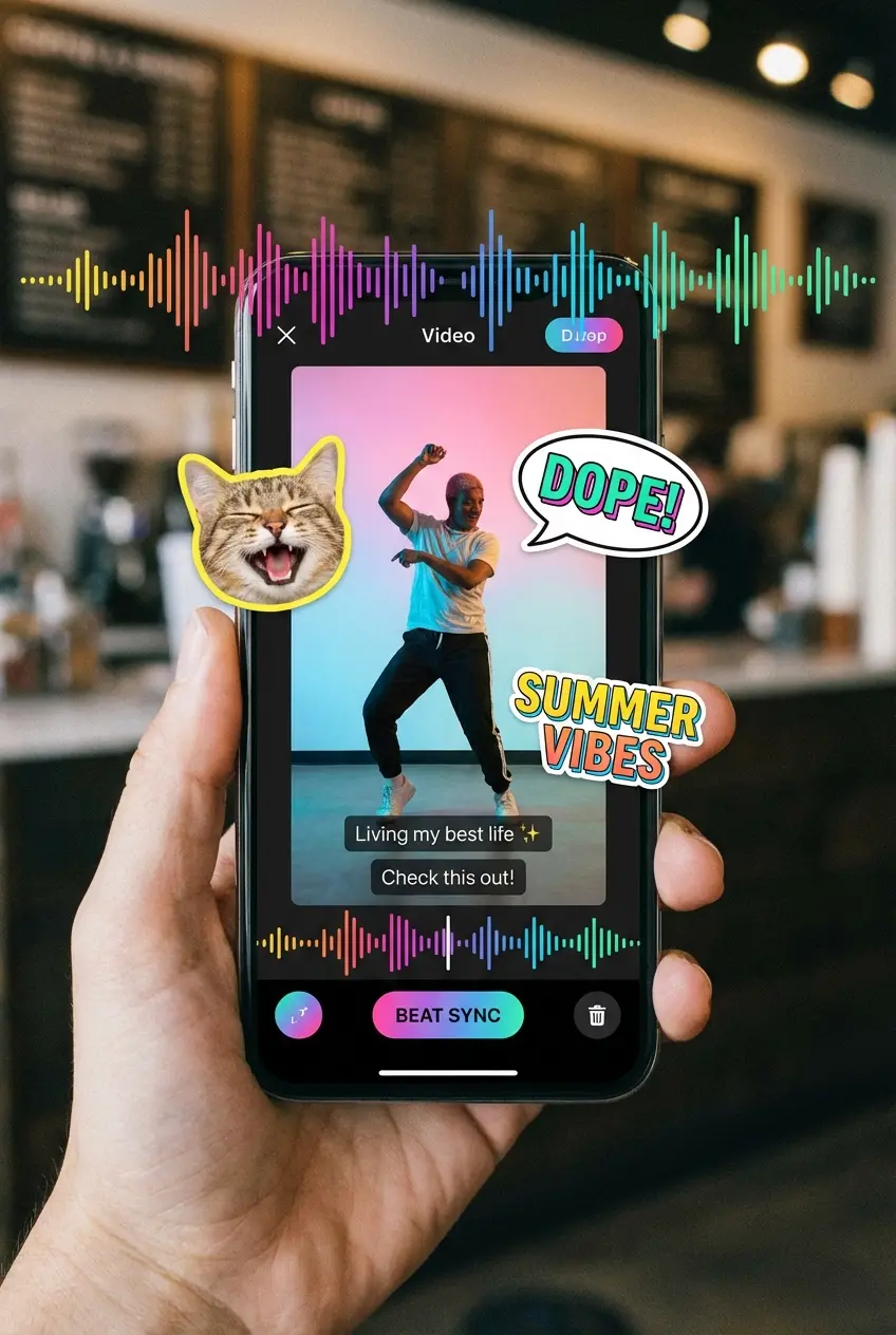 Social media video editing apps for iPhone