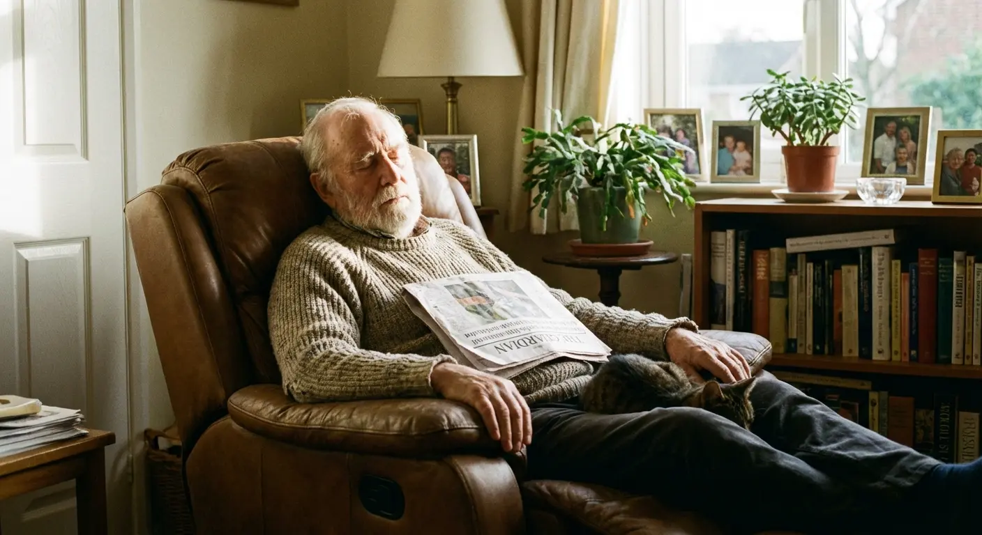 This example highlights the denial of napping while simultaneously answering questions about the plot.