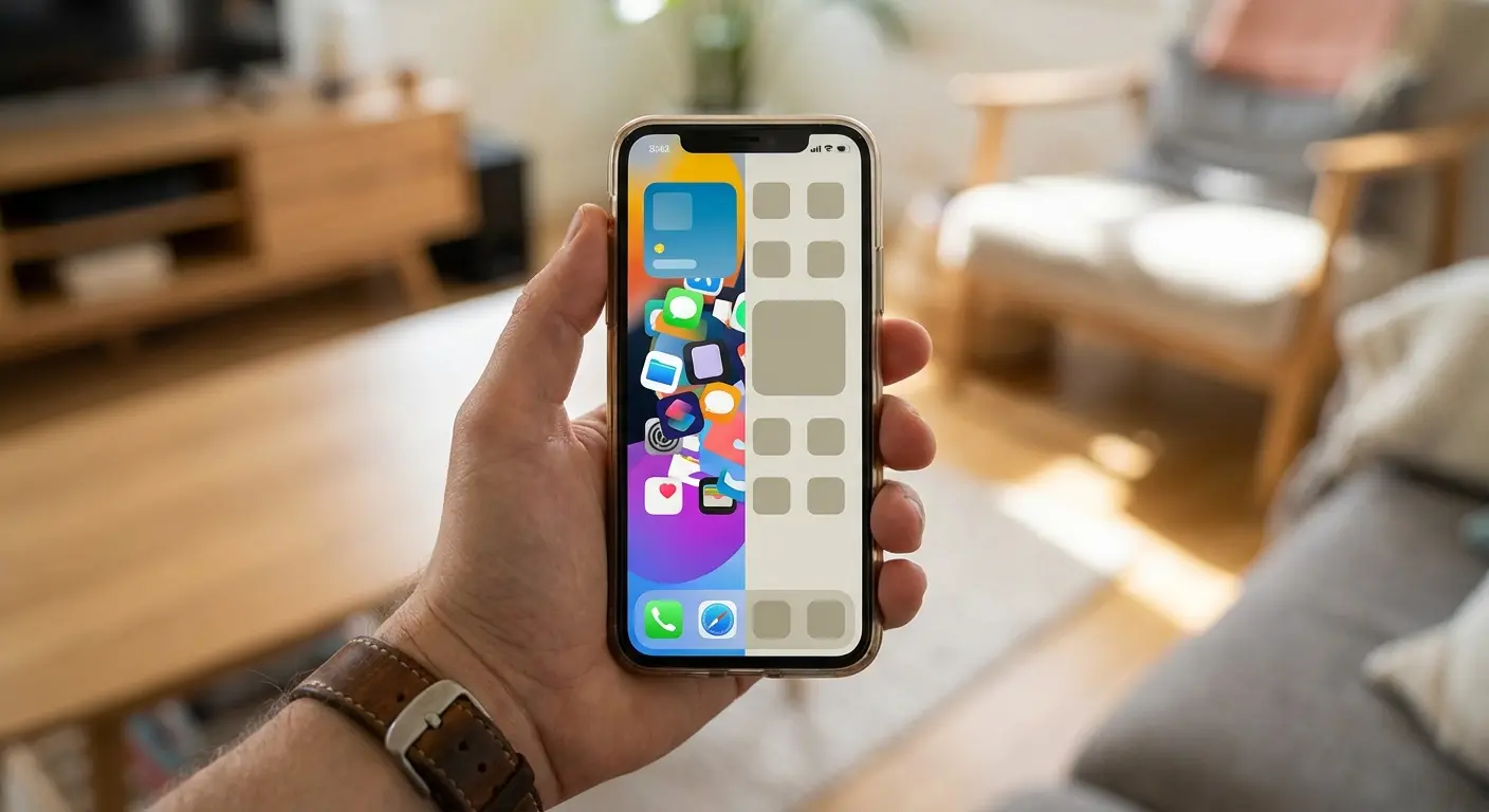 Top app charts and iPhone home screen software