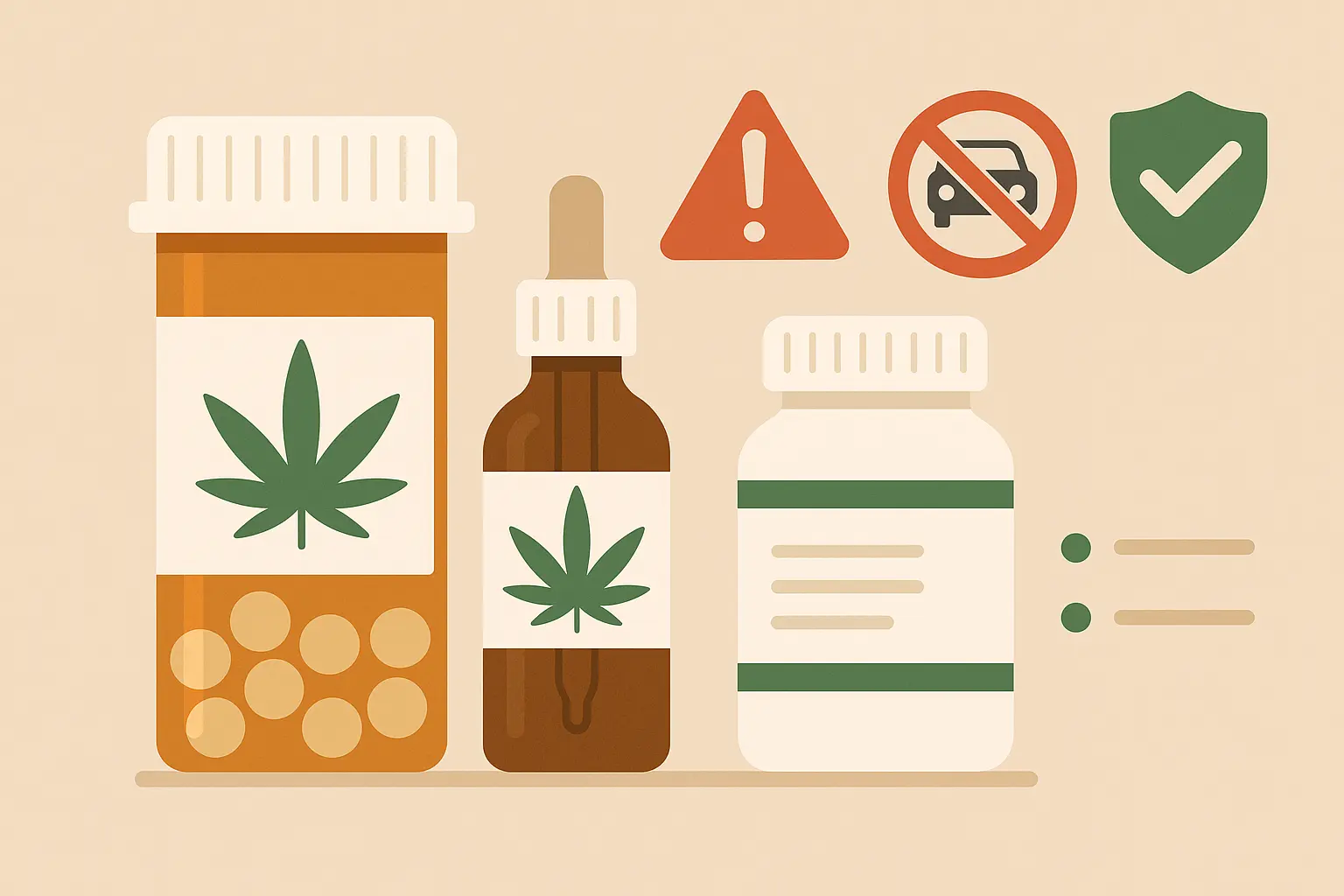 Safe cannabis consumption guidelines and practices