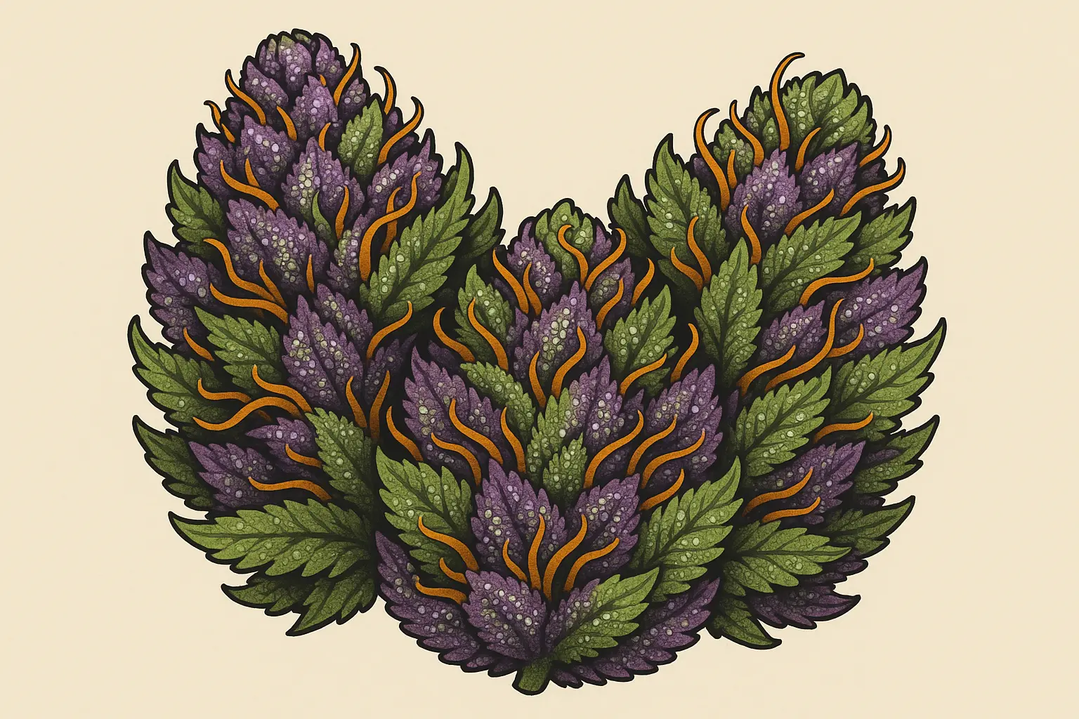 High quality cannabis flower characteristics