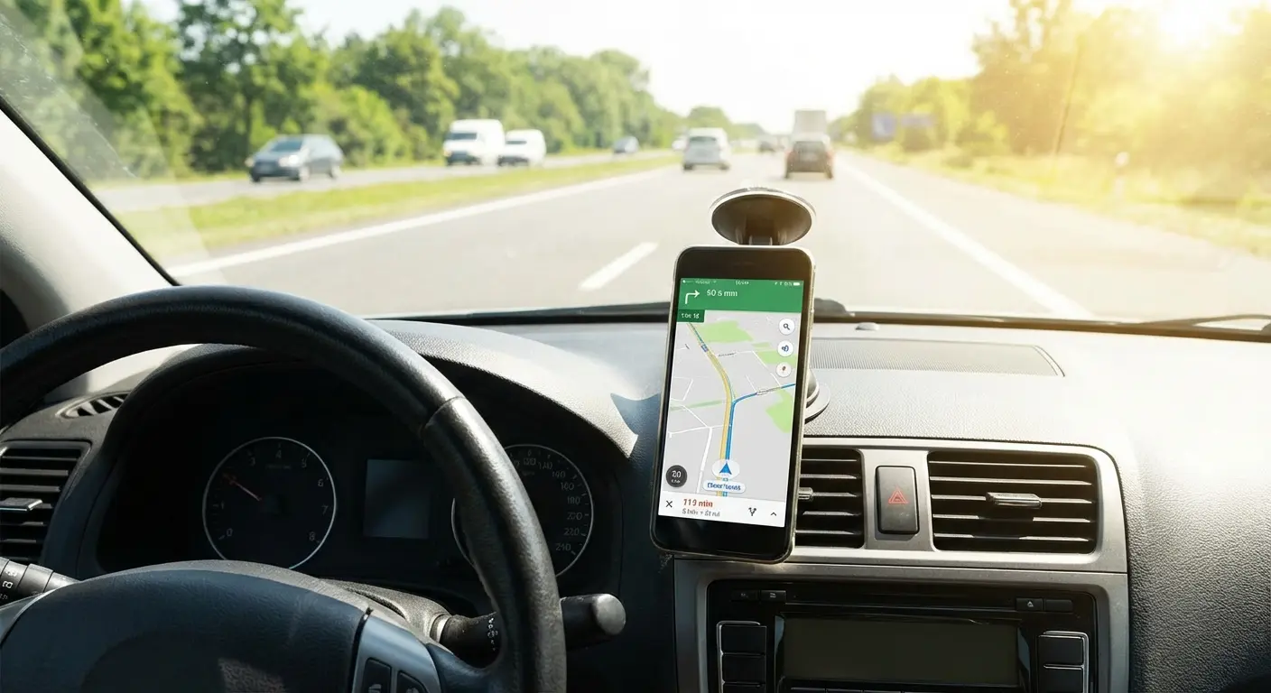 Magnetic phone mount system demonstration