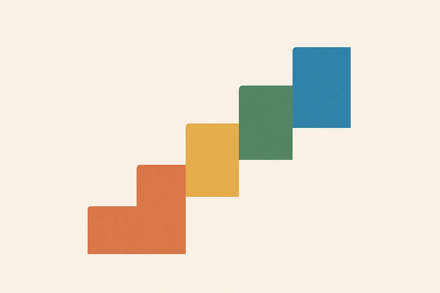 Federal tax brackets and progressive tax system visualization
