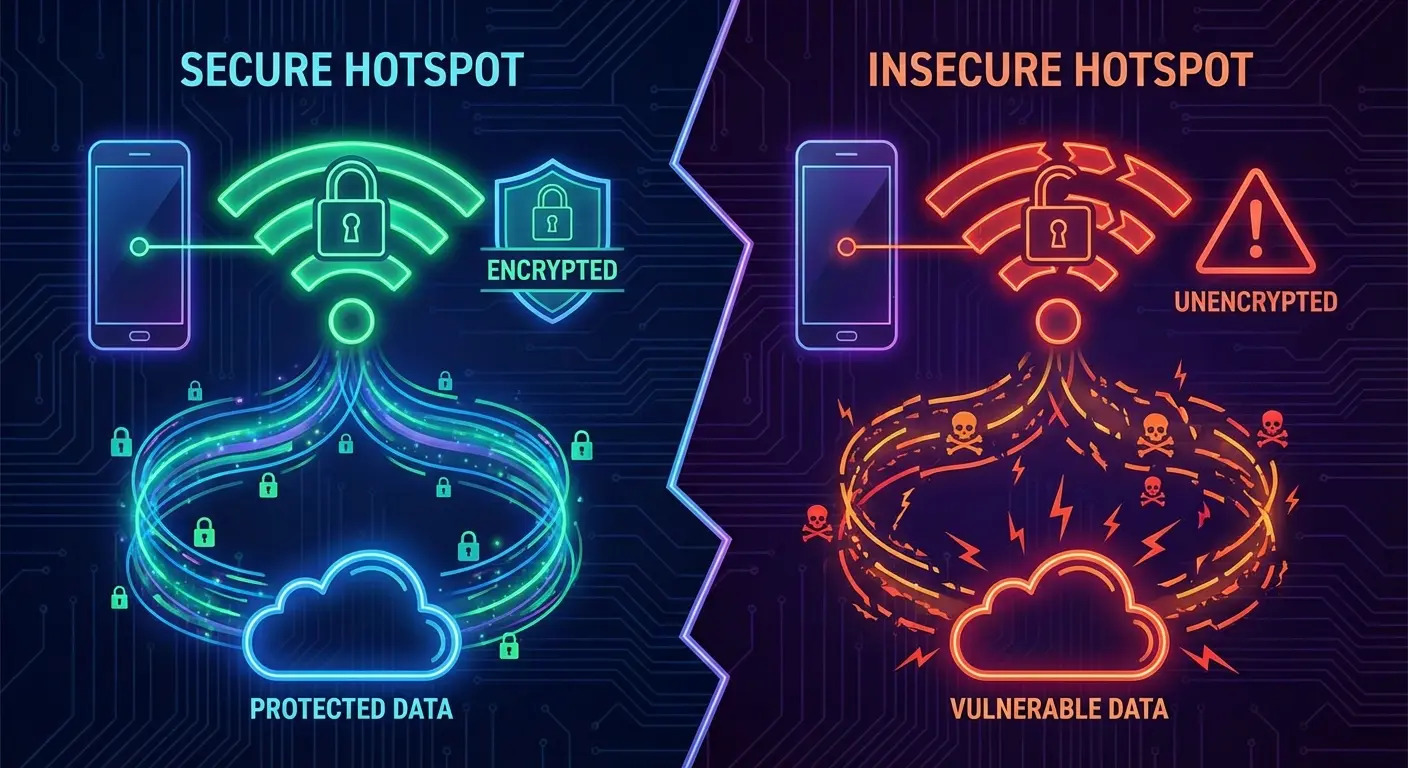 Phone security settings screen