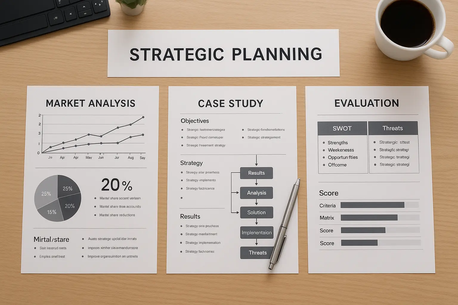 Market sizing case evaluation framework