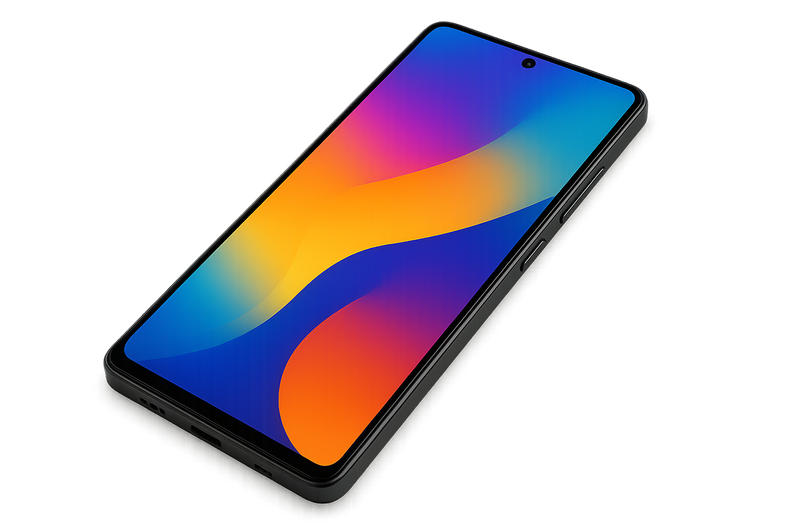 Mid-range phones displaying colorful meme wallpapers