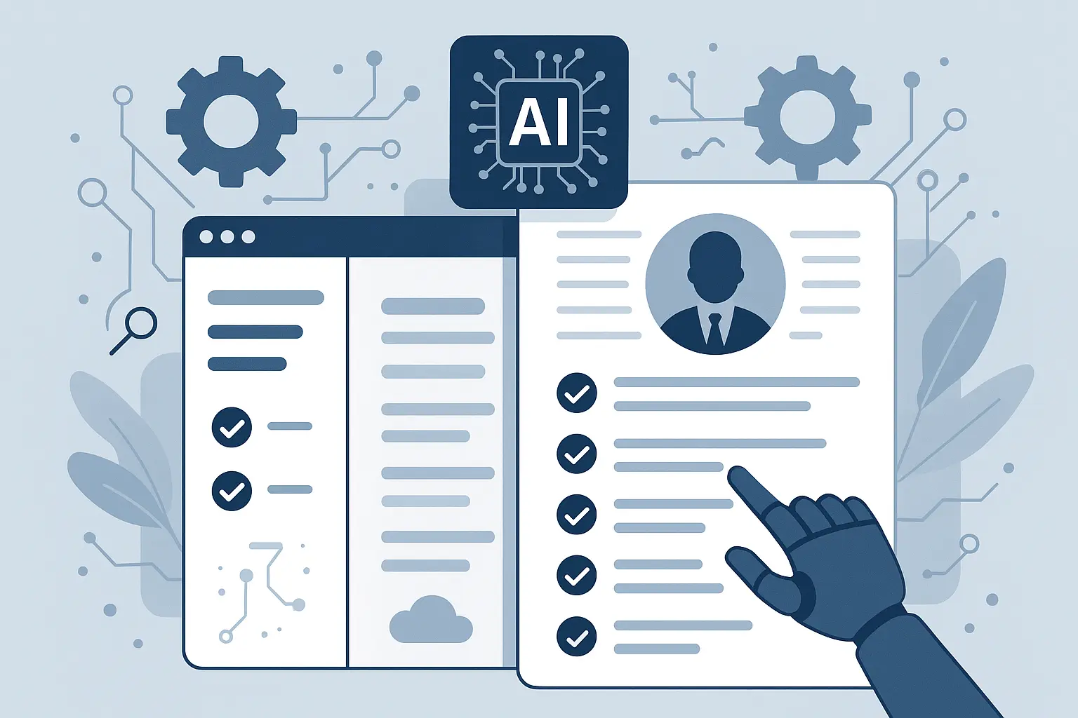 Resume Builder IQ platform interface