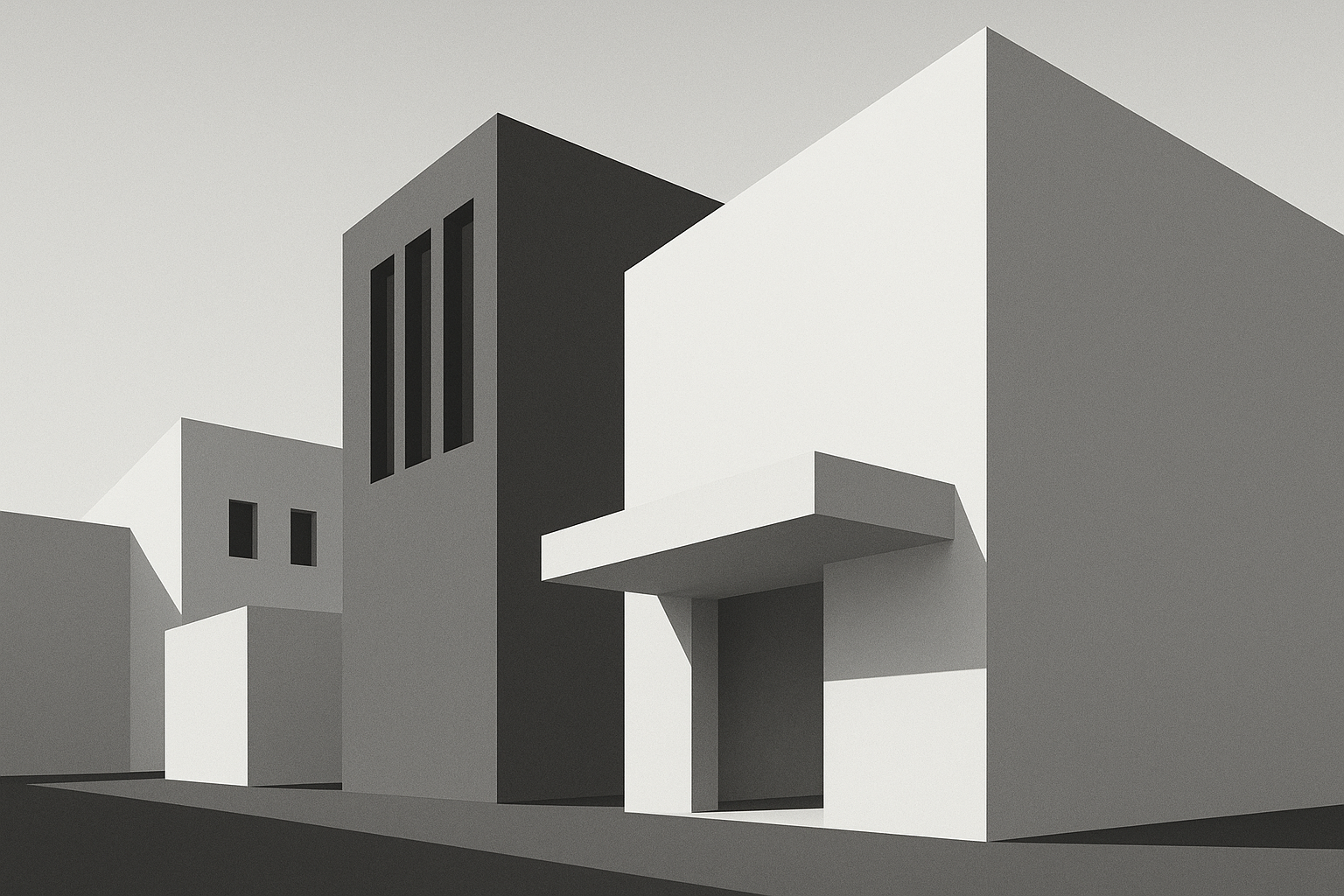 Architectural elements minimalist wallpaper