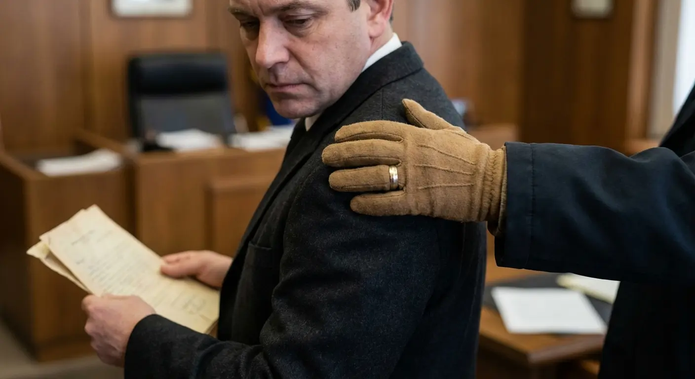 Speaker delivering a eulogy with emotion