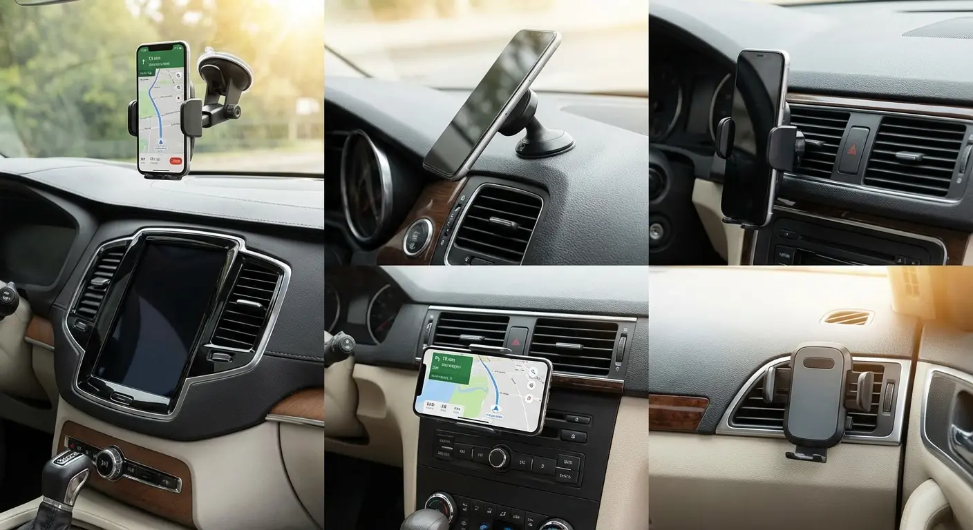 Phone case compatibility with wireless charging mounts