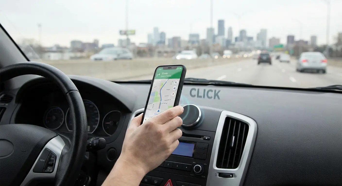 Proper phone handling techniques