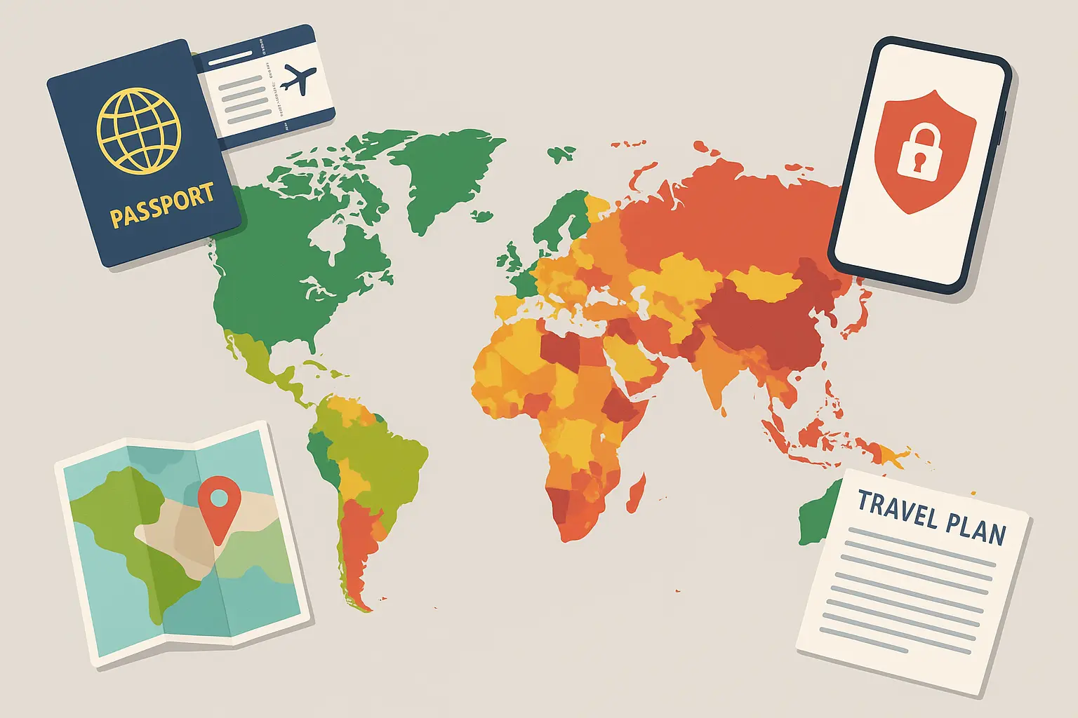 Destination-specific security planning