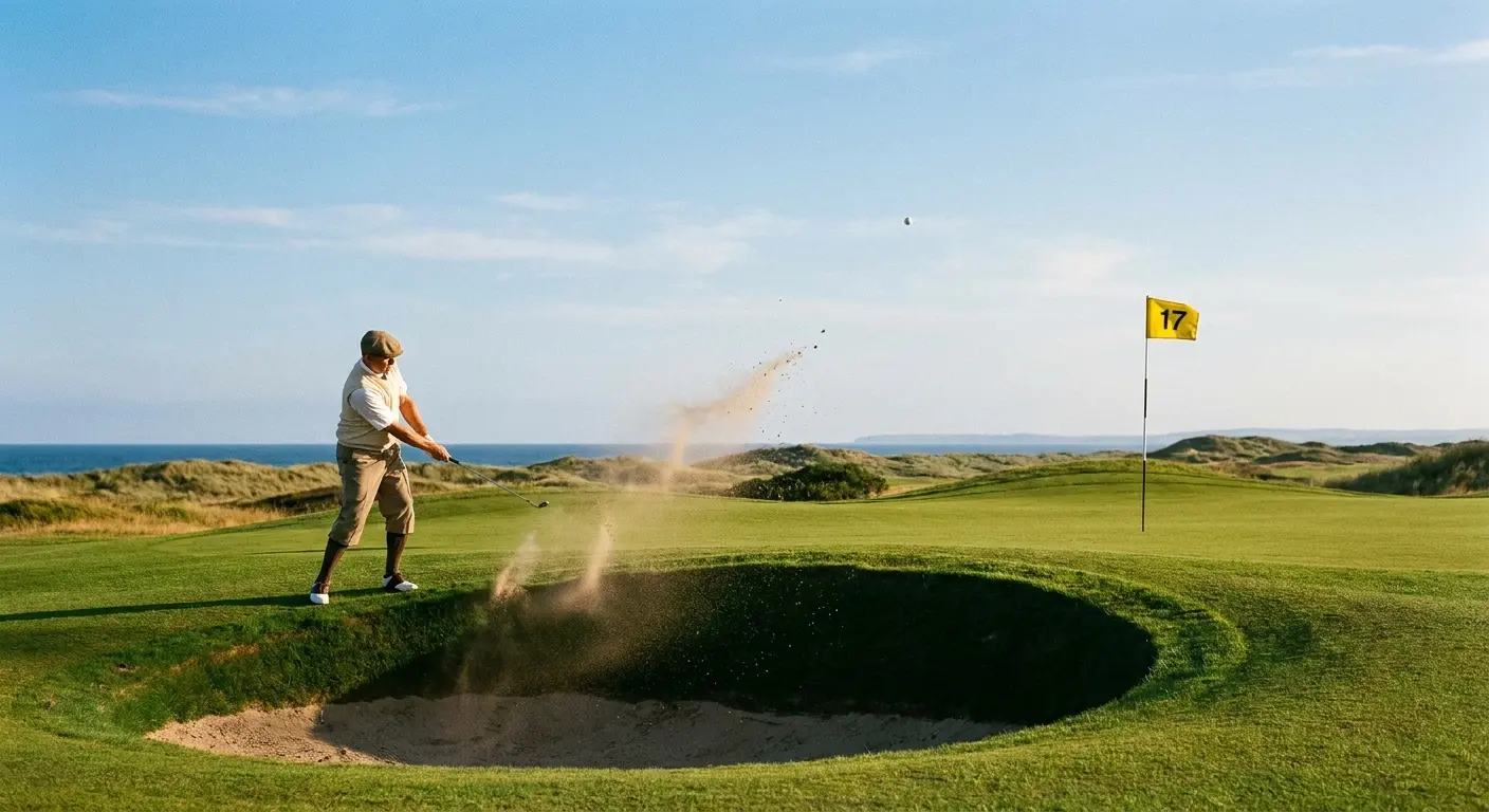 Lob wedge for those delicate shots