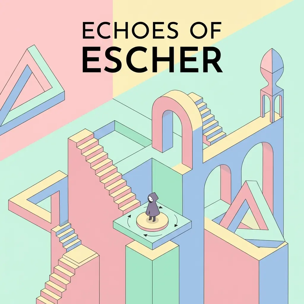 Puzzle game Monument Valley 3 featuring architectural illusions