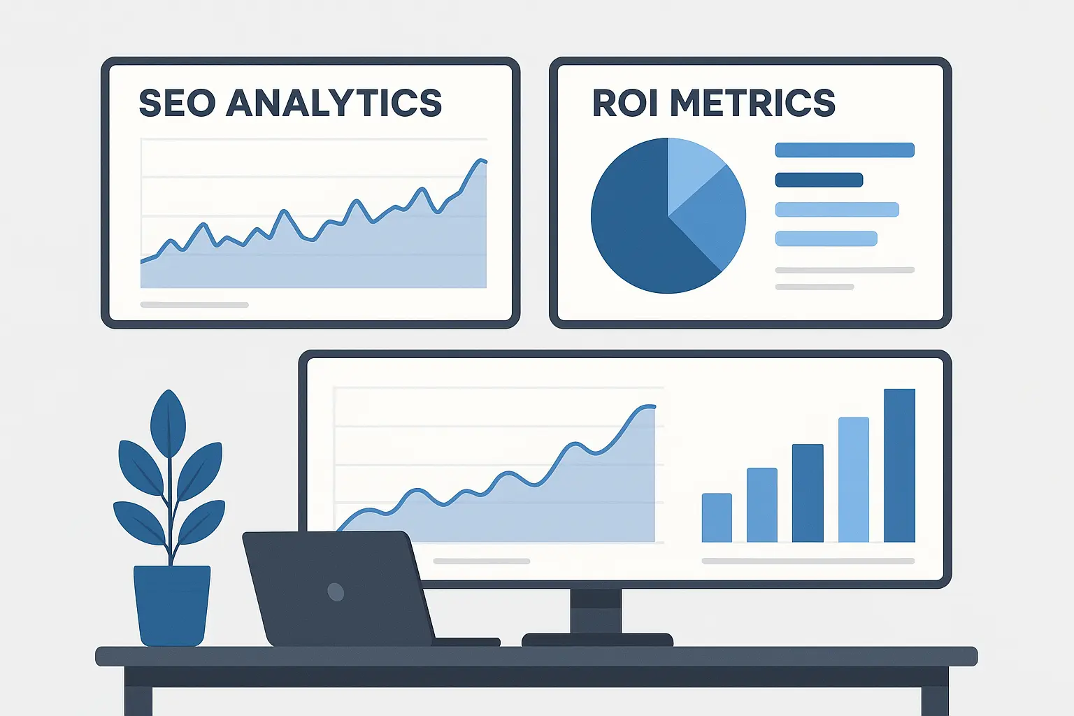 Enterprise SEO ROI Calculator Dashboard