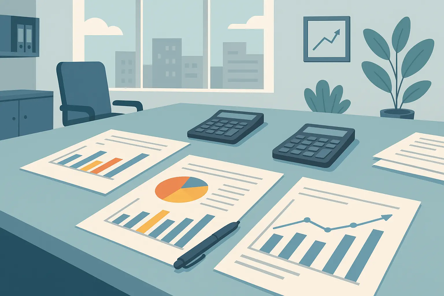 Small business valuation concept