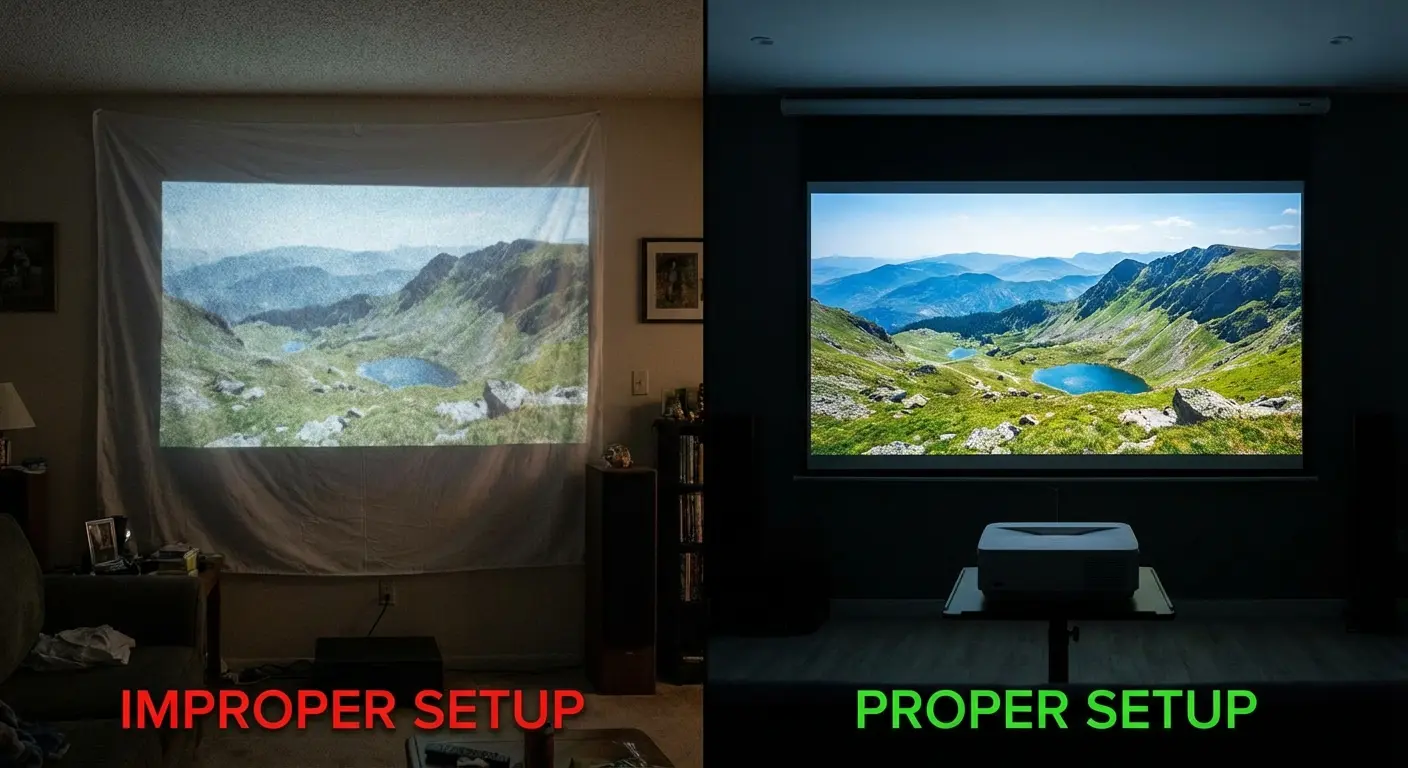 Troubleshooting phone projection setup