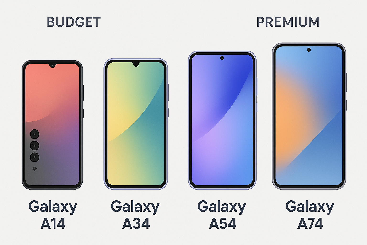 Samsung Galaxy A15 budget smartphone